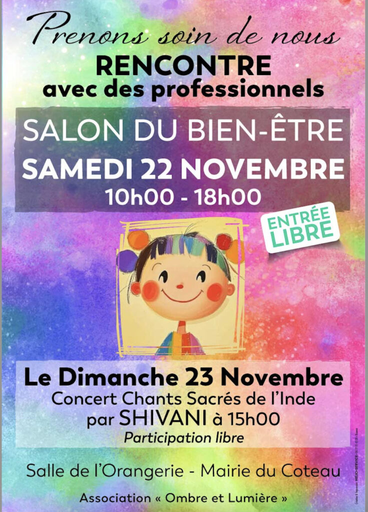 Affiche du salon du bien-être